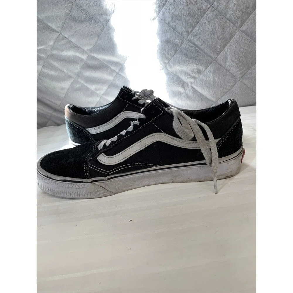 Vans Shoes 7.5‎ 9 Authentic Era Classic Sneakers Unisex Canvas Black & White